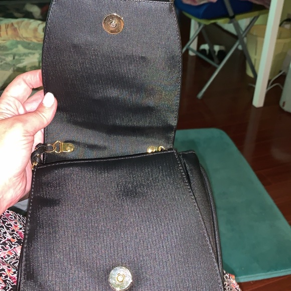 Vintage Nima Black Cheetah/Tiger Crossbody Bag 90’s - Picture 4 of 6